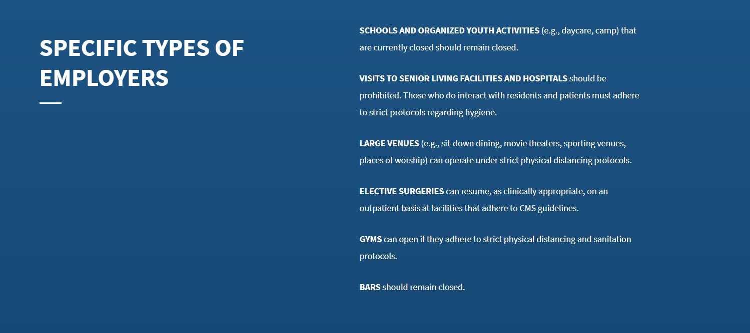 Phase 1 Specific Employers